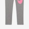 Nike Logo Print Casual Knit Sports Pants Kids Bottoms Gray CU8943-093