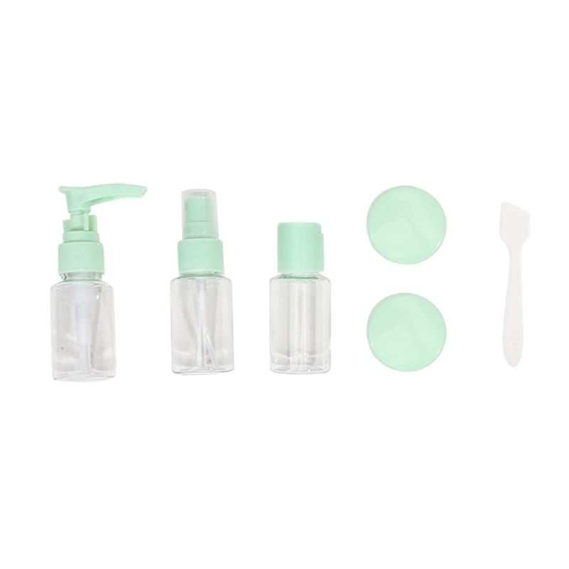 30ml Travel Cosmetics Dispensing Bottle Portable Leak Proof Refillable Containers Set for Toiletries Liquid & Creams