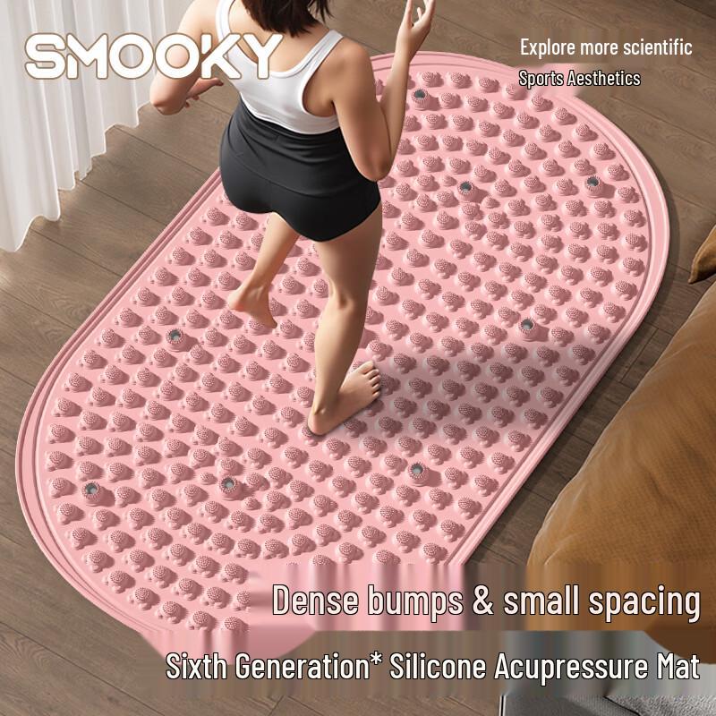 SMOOKY Solid Silicone Cat Paw Acupressure Foot Mat