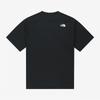 The North Face White Label Hybrid Waffle Short Sleeve Tee Black Nt7ur15k