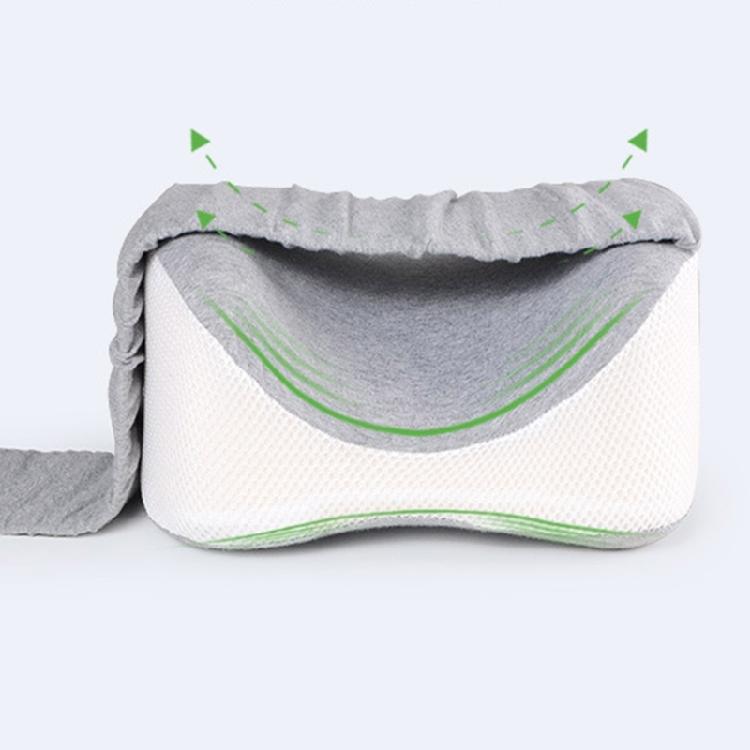 Breathable Orthopedic Thigh and Knee Rest Support Ergonomic Leg Pillow Post Surgical Recovery Cushion for Side Sleeper