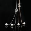 New Classic Simple Pearl Spiral Pendant Long Necklace Tassel Sweater Chain For Women Exquisite Jewelry Accessories Gifts