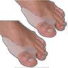 3 Paar X Gel Hallux-Valgus-Korrektor Zehenschützer Begradiger Separatoren Zehenspreizer (6 Stück)