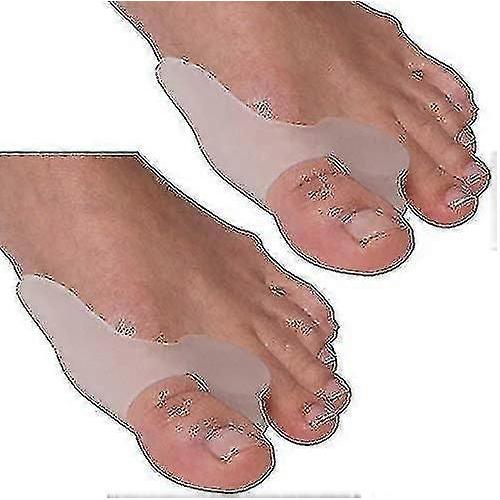 3 Paar X Gel Hallux-Valgus-Korrektor Zehenschützer Begradiger Separatoren Zehenspreizer (6 Stück)