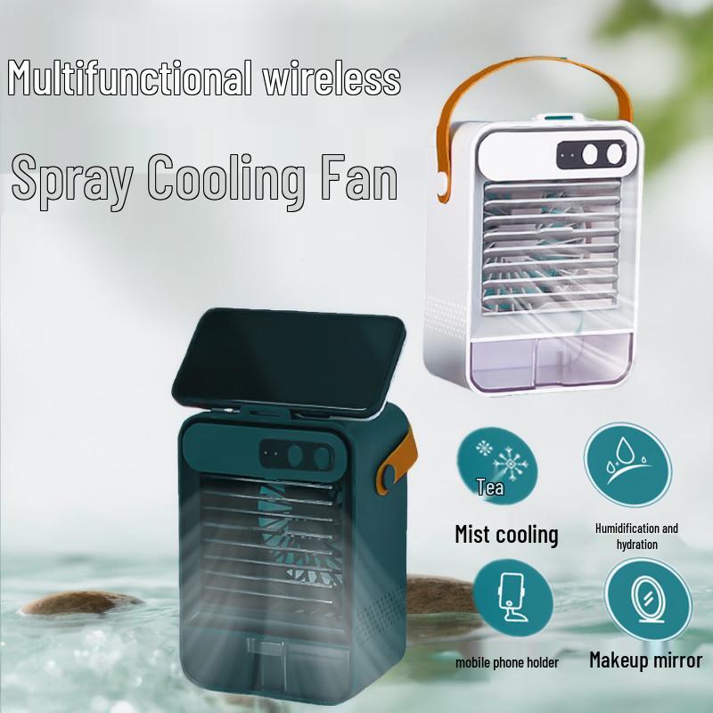 12345th Gen Mini Desktop Air Cooler & Humidifier Fan