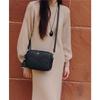 Black Logo Embellished Cowhide Crossbody Bag Dcba6f371bk