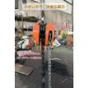 Manual Chain Hoist, 1 Ton, 3 Meters, 1000kg Capacity, Hoist Crane, Chain Hoist, Lever Hoist Block, Load Tensioner [1 Ton, 3 Meters - Orange]