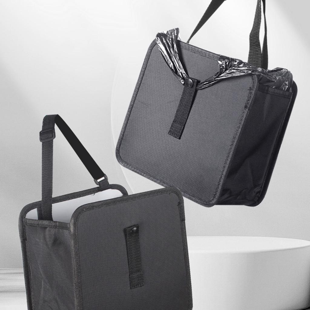 Universal Car Vehicle Back Seat Headrest Litter Trash Garbage Can Auto Garbage Can Waterproof Oxford Material