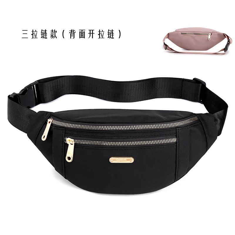 

Versatile bag Crossbody bag Women s casual fanny pack Women s premium breast bag Multi-layer change Mobile phone shoulder bag