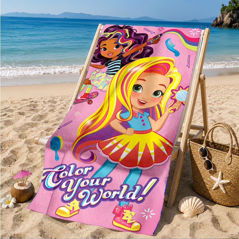 Hair Princess Sunny Beach Towel, Microfiber Beach Towel, Perfect For Pool, Beach, Travel, Home Decor Beach Party Fan gifts