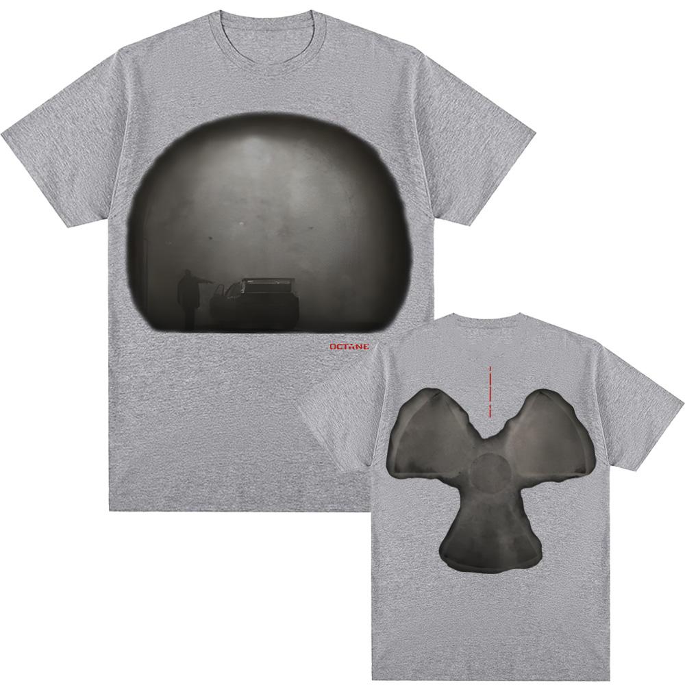 OCTANE TUNNEL TEE 2026 Rapper Don Toliver Cotton Harajuku Tee-shirt Vintage Sleeve Comfortable Tops