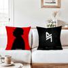 B-Blacklist TV Pillow Case Office Cushions Suitable For Sofa Car Bedroom Decorative Cushion Cover