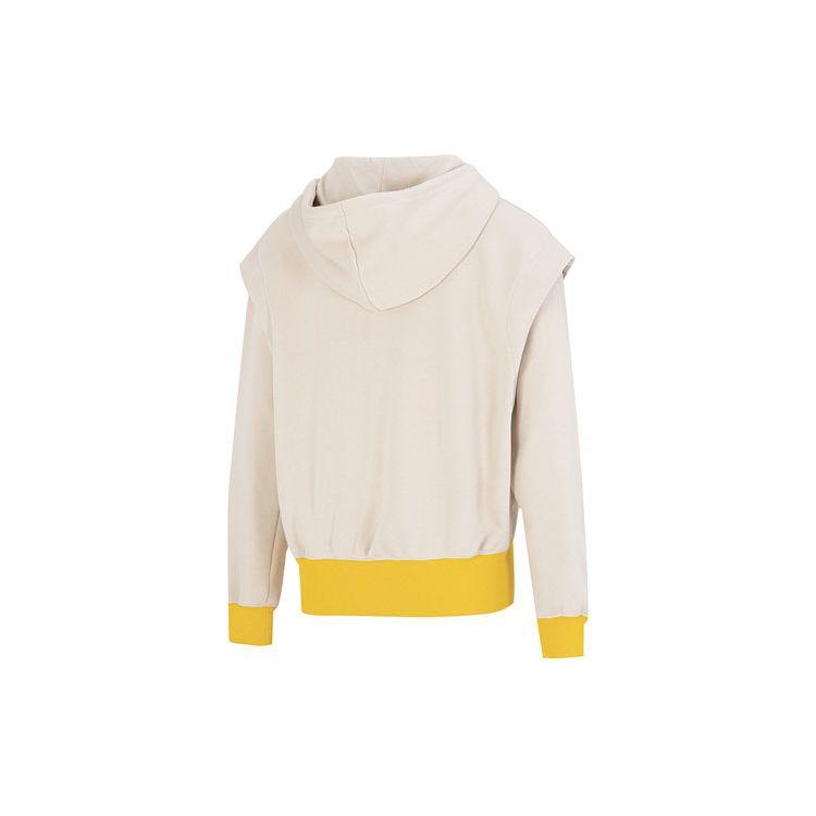 Nike Simple Letter Print Casual Hoodie Women Tops Yellow DQ6586-126