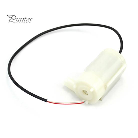 1Pc DC 2.5-6V Micro Submersible Water Pump Low Noise Motor for Fountain