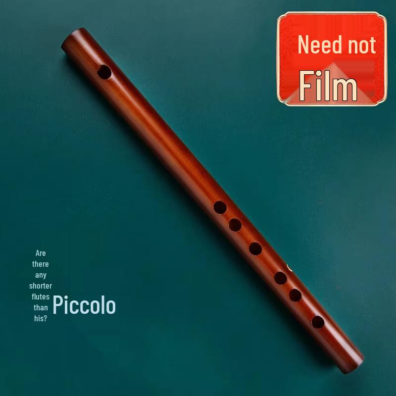 Piccolo Bambusflöte für Anfänger - Mini Antiker Stil Kinderinstrument