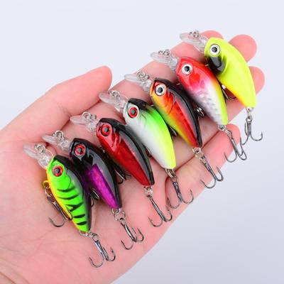 4,5 cm/3,8 g Mikro Minnow Kołysząca Gruba Bassowa Symulacja Przynęta Wędkarska