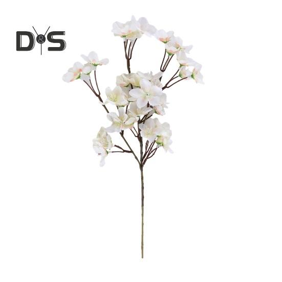 

Легкий в уходе имитационный цветок, не увядший, практичный свадебный букет, искусственный цветок сливы белый