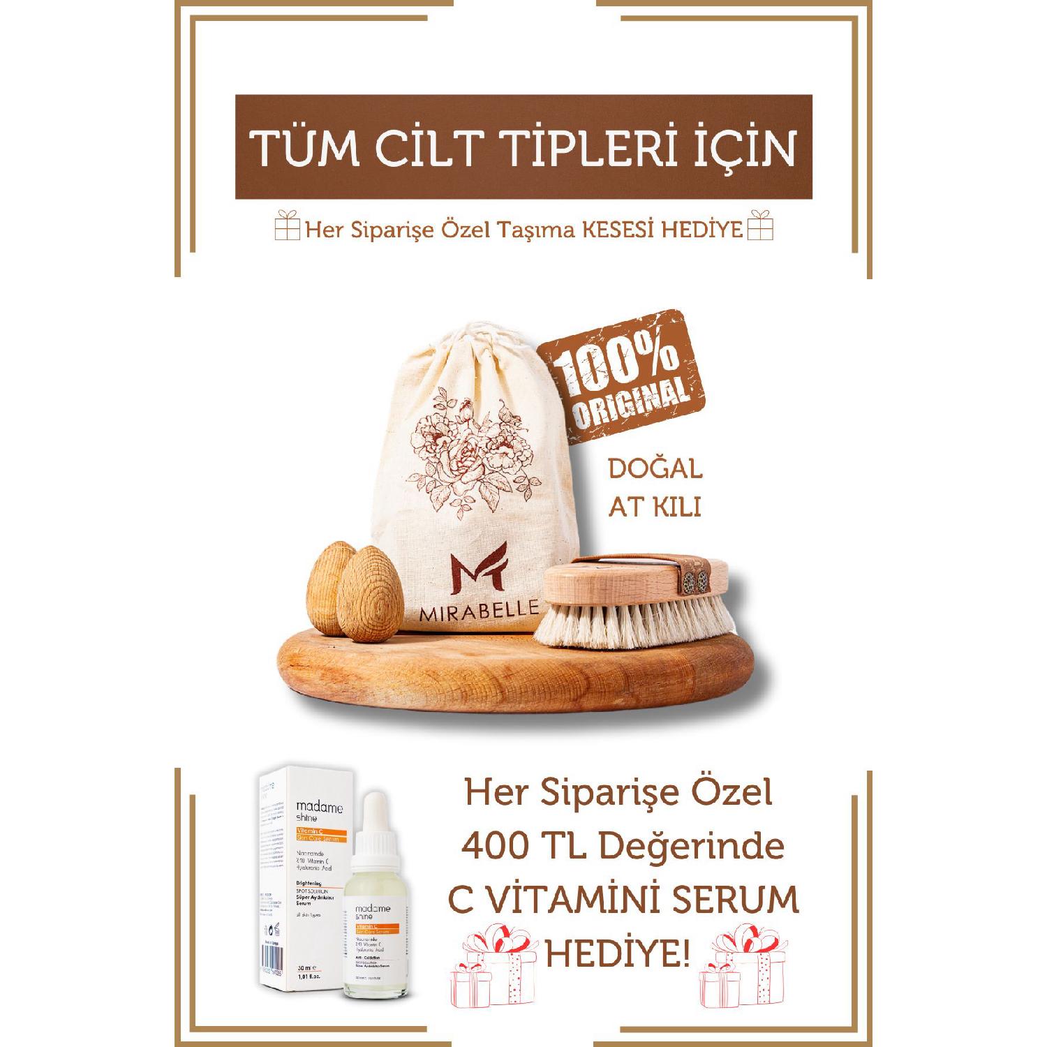 

Anti-cellulite 100% Natural Horsehair Cellulite Brush