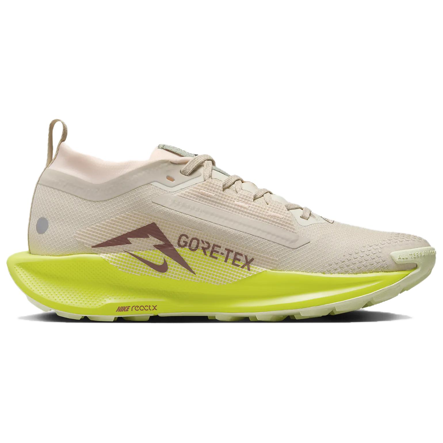 

Новые женские кроссовки Nike React Pegasus Trail 5 Gore Tex Sanddrift Life Lime FQ0912-101 38