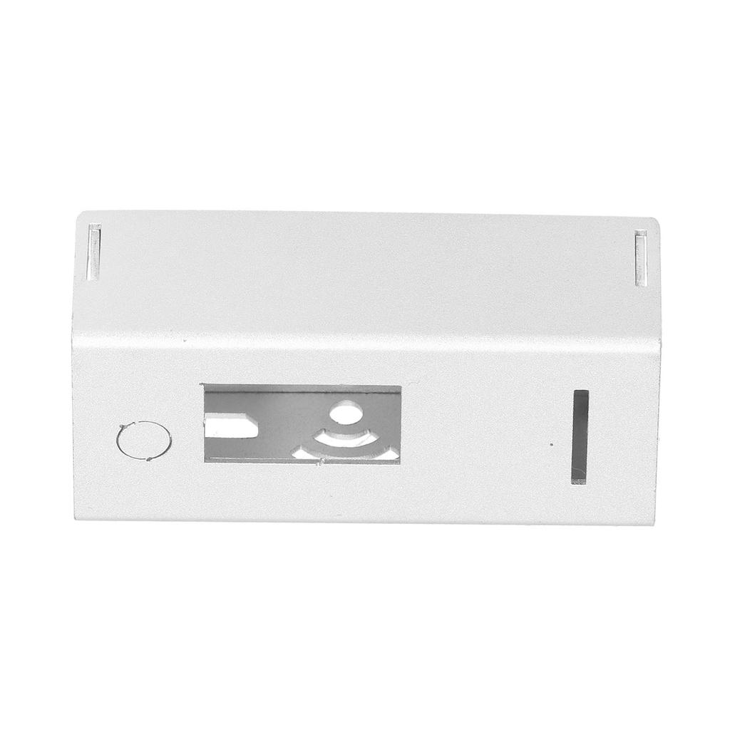 Protective Shell Aluminium Alloy Enclosure Case Housing Cover for Raspberry Pi W Silver