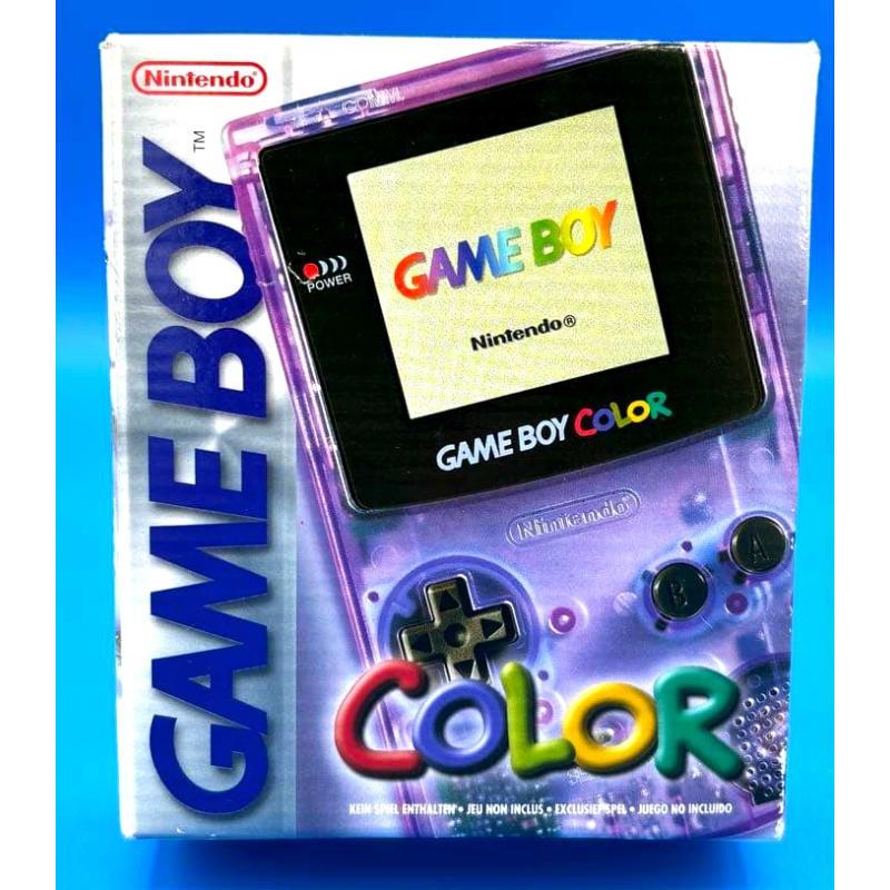 Nintendo Game Boy Color GBC Console CGB-001 Genuine Tested Red/Yellow/Blue/Purple/Clear/Clear Purple CGB001 Berry Dandelion Teal Grape Atomic Purple
