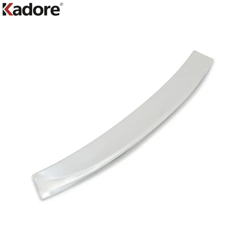 Rear Trunk Spoiler Cover Trim For Toyota CHR C-HR 2016 2017 2018 Carbon Fiber Car Tailgate Roof Wing Strip Accessories