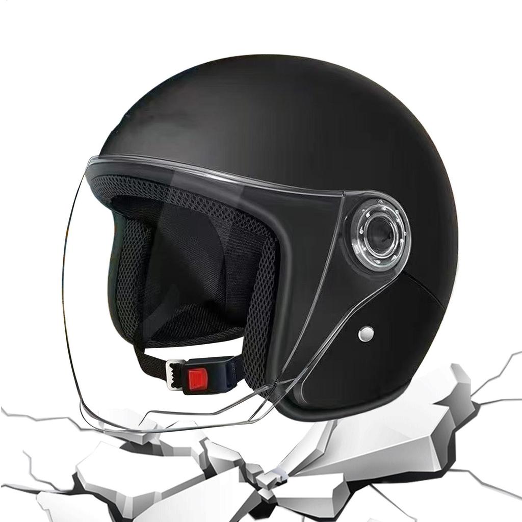Motorcycle Helmet Bicycle Helmets for Men Women Adult Motorbike Scooter Helmet Riding Safety Hat Helmets Accessories