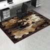 1pc Bear,Forest,Tracks Office Carpet Soft Polyester Entrance Carpet Washable Non slip Machine Washab