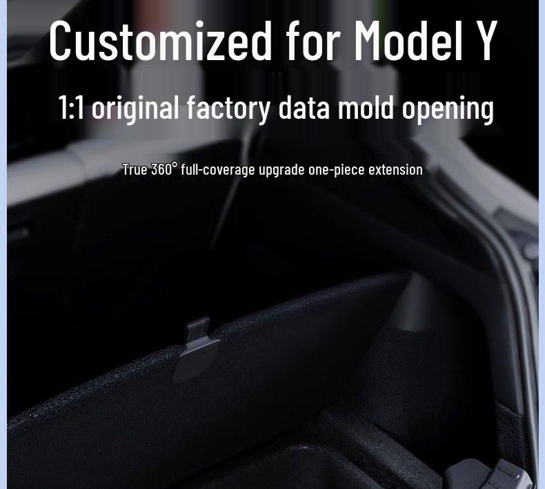 Tesla Model 3/Y Trunk Protector and Door Sill Trim Set