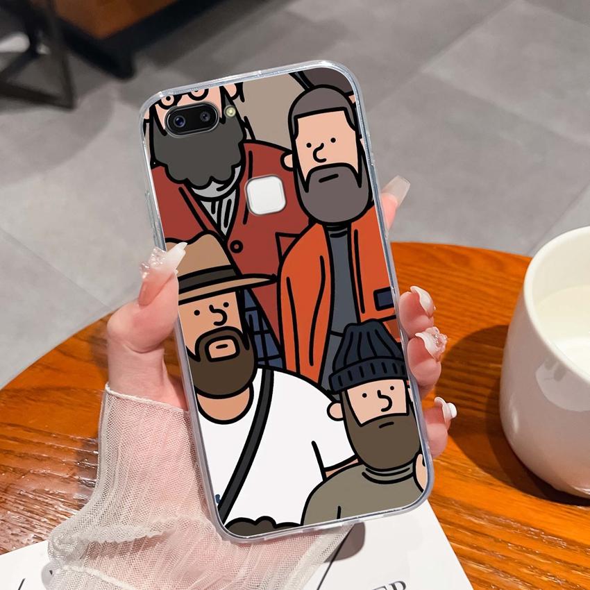 For Vivo X20 Plus X30 X60 X70 X80 Pro X50 Lite Phone Case Cute Panda Pattern Transparent Silicone Dustproof Protective Soft Back Cover For Vivo Casing