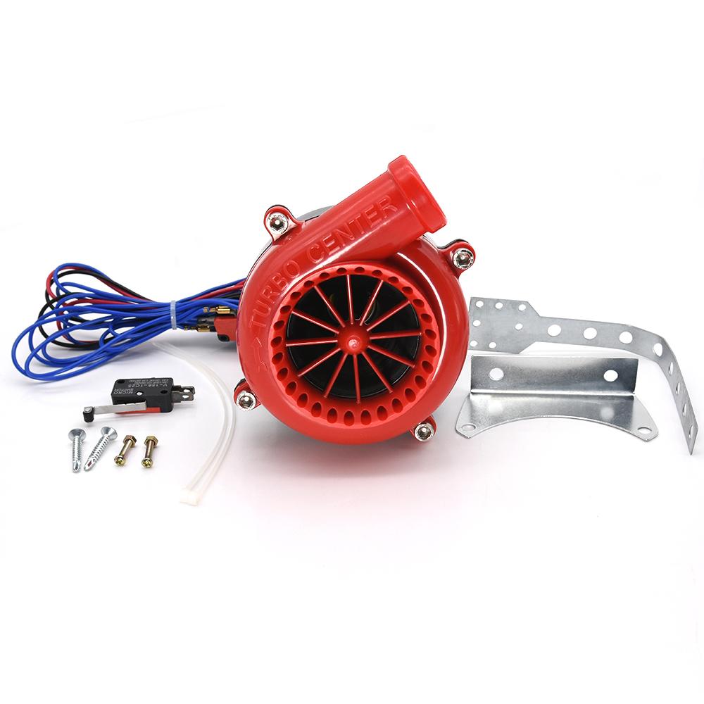 

Универсальный громкий гудок электронный турбо автомобильный поддельный клапан сброса давления турбонаддува звук клапана электрический турбонаддув аналоговый звук BOV красный красный