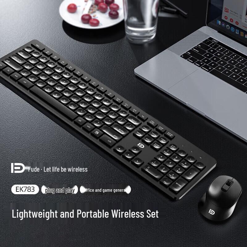 

Fude EK783 Wireless Keyboard Mouse Combo