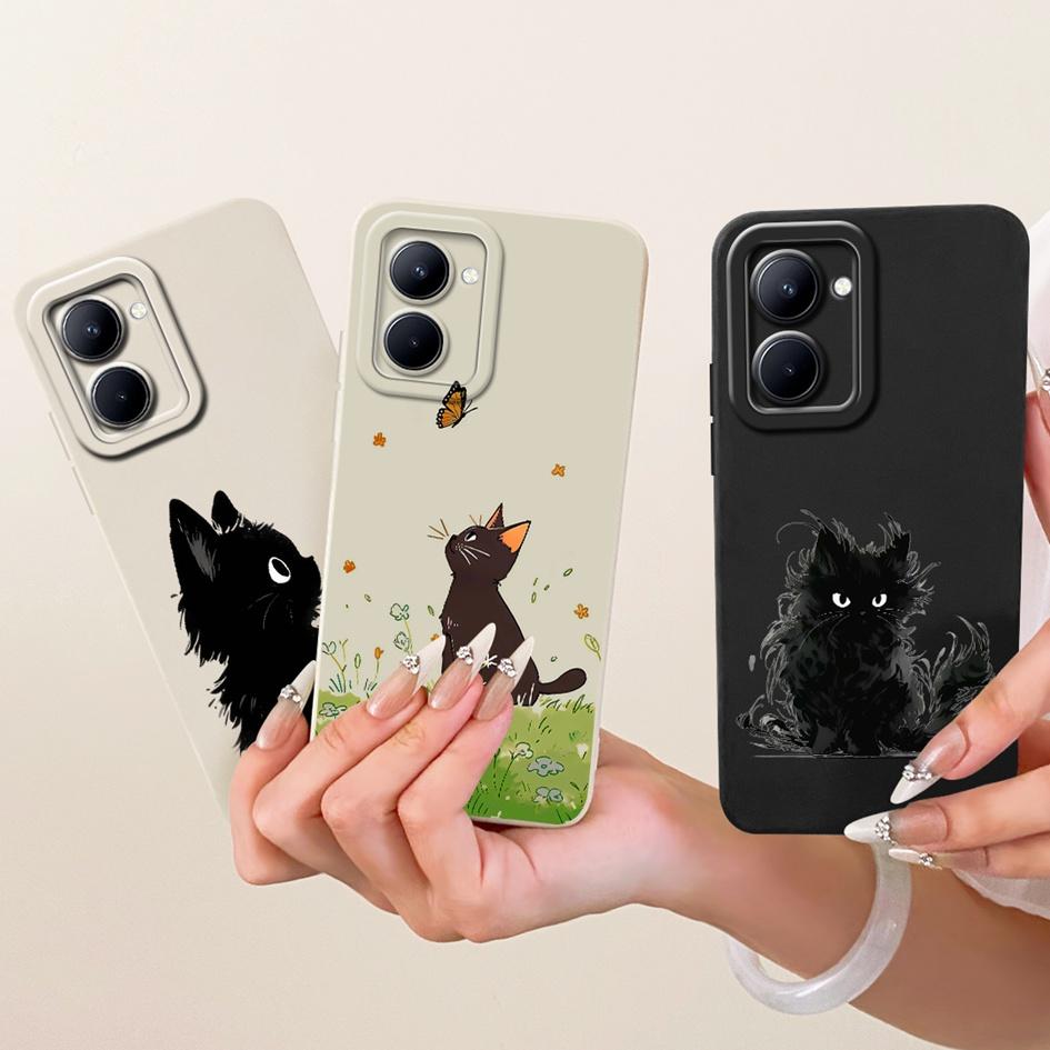 Für Realme C33 Hülle RealmeC33 C 33 RMX3624 RMX3627 Niedliche Cartoon Stoßfeste Silikon Weiche Hülle Für Realme C31 RMX3501 Handyhülle