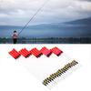 20Pcs Clear Waggler Fishing Floats Floating Tubes Stem Kits Tackle Accessories