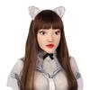 Maschera Cosplay Realistica in Lattice da Donna per Halloween, Maschera Integrale in Lattice per Feste in Costume, Accessori Cosplay per Crossdresser