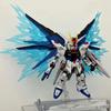 MGSD Freedom ZGMF-X10A Mech Assembly Model Kit Action Figure Light Wing Effect Parts Desktop Decoration Doll Boy Puzzle Toy Gift