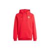 adidas Manchester United Essentials Graphic Print Hoodie Men Sportswear Bright-Red IK8706
