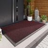 Floor Mat Easy Clean Soft Flexible Foldable Anti-Slip Bottom Home Entrance Mat Elastic Surface Indoor Door Mat