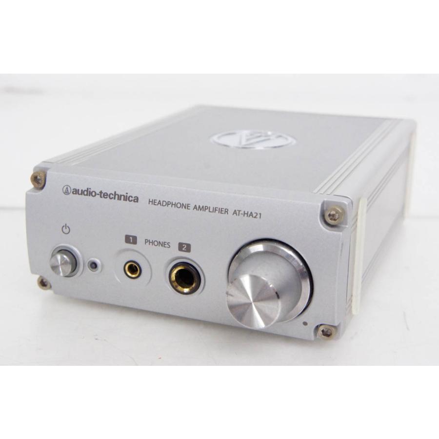 

USED Audio‑Technica AT‑HA21 Headphone Amplifier серебряный