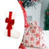Christmas Stockings Holiday Portable Fireplace Hanging Stocking Xmas for Festivals Party
