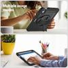 For iPad mini (2024)/(2021) Case Kickstand PC TPE Tablet Cover with Hand Strap