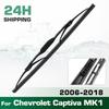 Rear Windshield Wipers Blades,Premium All-Season Wiper Blades Replacement For Chevrolet Captiva MK1 2006-2018