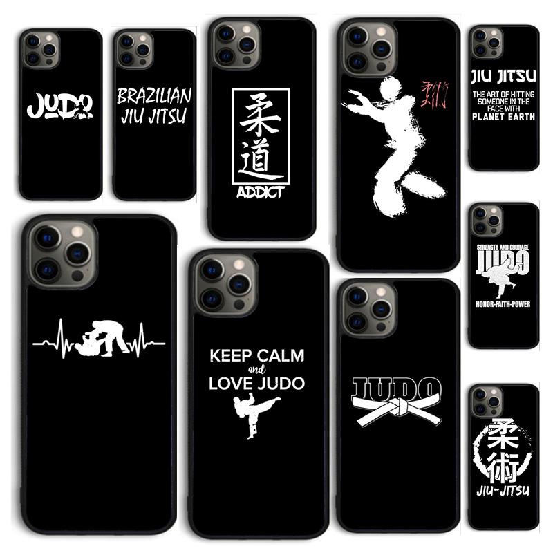 KEEP CALM AND PRACTICE JIU JITSU Phone Case Cover for iPhone 17 Air 16 16e 15 12 11 13 14 Pro Max Apple Plus Coque