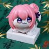 Game Character Figure Seal PVC Cartoon Anime Girl Figurine Stamp Desktop Decoration Game Fans Collectible Gift