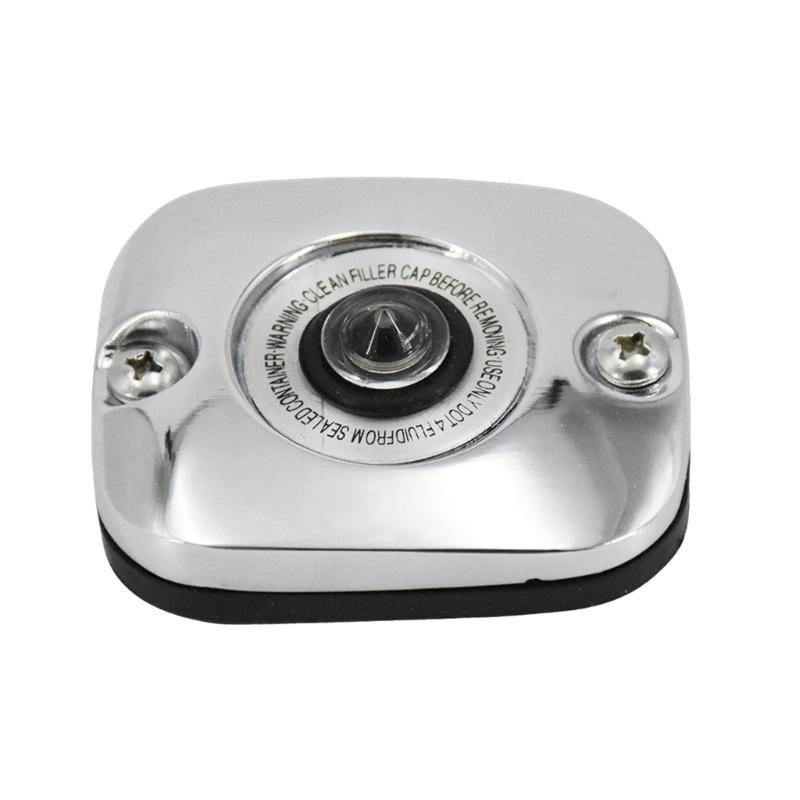 Protective Brake Reservoir Cover Universal Motorcycle Brake Cover Rustproof Aluminum Construction for Motorbikes