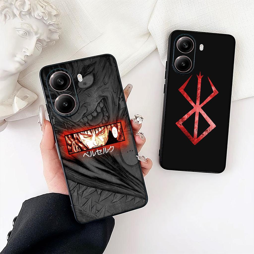 Berserk Guts Protective Cover for Samsung Galaxy Note 20 9 10 S8 S10 Lite S9 Plus A54 A53 A21S S10E A17 Phone Case