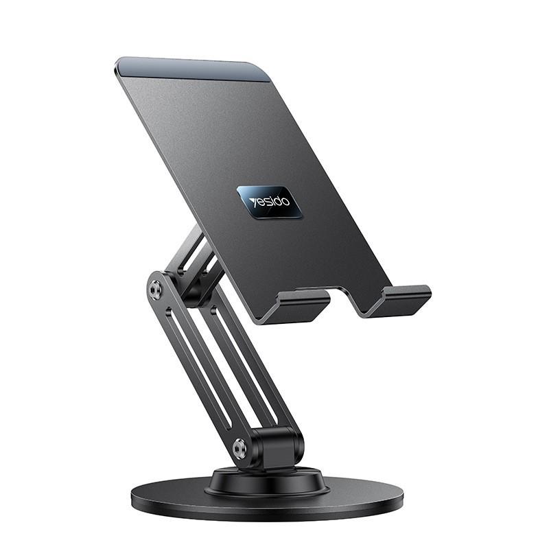 Adjustable 3-Axis Metal Desktop Phone Tablet Stand Foldable Extendable Office Home Use