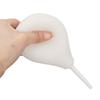 Soft Flexible Enema Bulb Professional White Silicone Anal Cleaning Douche for Men Women 224ml