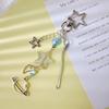 Cute Dolphin Pearls Pendant Keychain  Beaded Mobile Phone Chain Sweet Exquisite Backpack Decoration Accessories Gifts