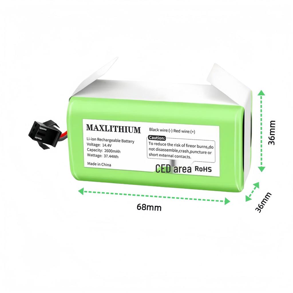 Kompatibilní lithiová baterie pro Ecovacs King Kong 14,4V 2600mAh, CR130, Dibea V780, Coco CEN55